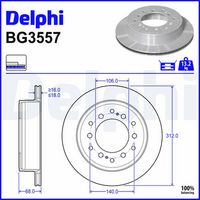 Disc frana DELPHI, Cod: BG3557