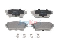 комплект спирачно феродо, дискови спирачки