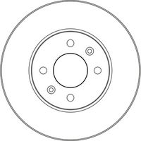 Disc frana TRW, Cod: DF3954