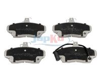 комплект спирачно феродо, дискови спирачки