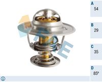 термостат, охладителна течност