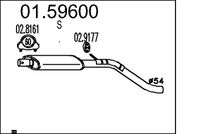 Mittelschalldämpfer