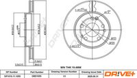 Disc frana DR!VE+, Cod: DP1010.11.1055