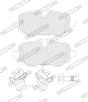 Bremsbelagsatz, Scheibenbremse