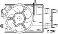 Thumbnail - Koelventilatorwiel - CFF150000P - MAHLE