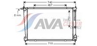 Radiator, racire motor AVA Clever Choice, Cod: HY2255