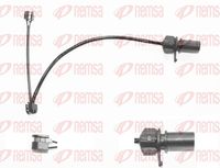 предупредителен контактен сензор, износване на накладките