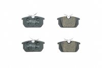 комплект спирачно феродо, дискови спирачки