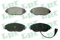 комплект спирачно феродо, дискови спирачки