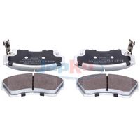 комплект спирачно феродо, дискови спирачки