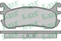 комплект спирачно феродо, дискови спирачки