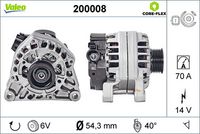 Generator / Alternator VALEO, Cod: 200008