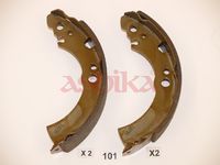 Set saboti frana ASHIKA, Cod: 55-01-101