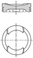 Thumbnail - Zuiger - 0996710 - MAHLE