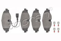 комплект спирачно феродо, дискови спирачки