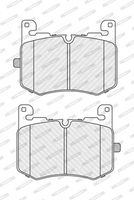 комплект спирачно феродо, дискови спирачки