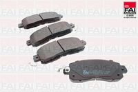 комплект спирачно феродо, дискови спирачки