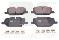 Bremsbelagsatz, Scheibenbremse