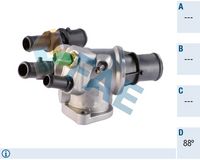 термостат, охладителна течност