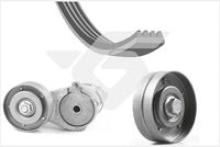 Set curea transmisie cu caneluri HUTCHINSON, Cod: KHV 201