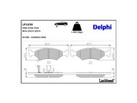 комплект спирачно феродо, дискови спирачки