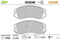 Bremsbelagsatz, Scheibenbremse