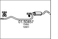 Mittelschalldämpfer
