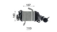Thumbnail - Intercooler, inlaatluchtkoeler - CI658000P - MAHLE