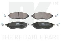 Bremsbelagsatz, Scheibenbremse