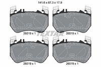 Bremsbelagsatz, Scheibenbremse