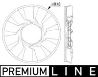 Thumbnail - Koelventilatorwiel - CFW87000P - MAHLE