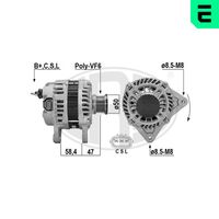 Generator / Alternator ERA, Cod: 209655A