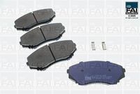 комплект спирачно феродо, дискови спирачки