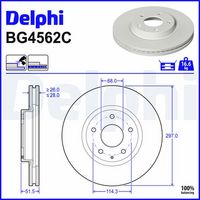 Disc frana DELPHI, Cod: BG4562C