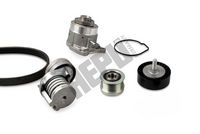 Water Pump + V-ribbed Belt Kit