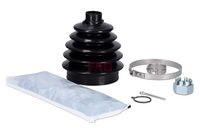 Faltenbalgsatz, Antriebswelle