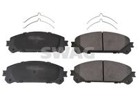 комплект спирачно феродо, дискови спирачки