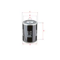 Filtru combustibil SOFIMA, Cod: S 4471 NR