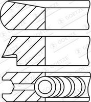 комплект сегменти