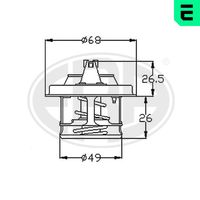 термостат, охладителна течност