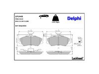комплект спирачно феродо, дискови спирачки