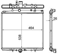 Thumbnail - Radiateur - CR852000S - MAHLE