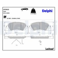 Bremsbelagsatz, Scheibenbremse