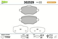 Bremsbelagsatz, Scheibenbremse