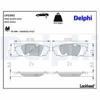 Bremsbelagsatz, Scheibenbremse