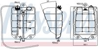 NISSENS Expansietank, koelvloeistof 5