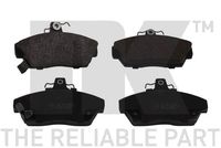 Bremsbelagsatz, Scheibenbremse