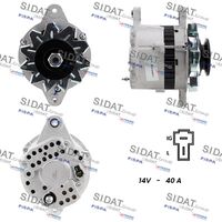 Generator / Alternator SIDAT, Cod: A12MH0707A2