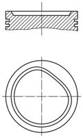 Thumbnail - Zuiger - 0827202 - MAHLE
