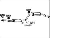 Mittelschalldämpfer